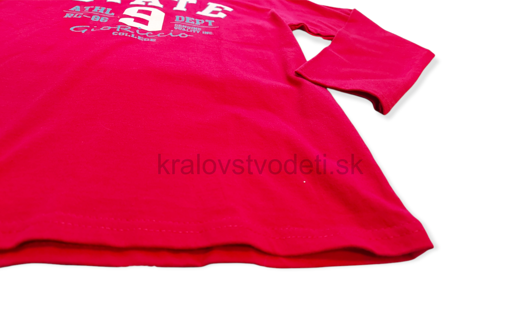 Chlapčenské tričko červené veľ. 134