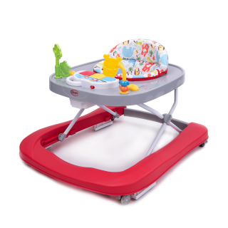 4baby chodítko Walk'n Push 2 v 1- RED