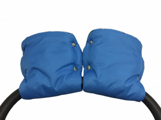 Rukavice na kočík Baby sky POLAR - modré