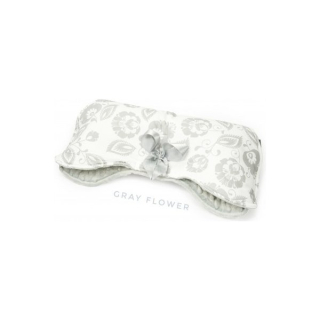 Rukávnik na kočík bavlnený Floo for Baby - GRAY FLOWERS
